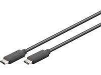 goobay USB-C™ 3.1 Generation 1 Kabel, schwarz