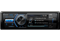 JVC KD-X560BT - digital receiver - display 3" - in-dash unit - Full-DIN -