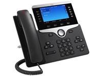 Cisco Cisco IP Phone 8841-3PCC: - SIP, RTCP, R VoIP-systeemtelefoon Zwart, Zilver