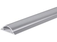 TRU Components Kabelbrug PVC Zilver Aantal kanalen: 1 1000 mm Inhoud: 1 stuks