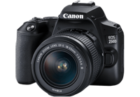 Canon EOS 250D zwart + 18-55mm DC III