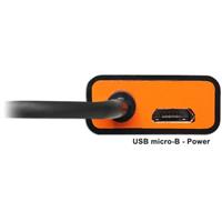 delock Premium USB Micro naar HDMI SlimPort / MyDP adapter / zwart - 0,15 meter