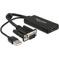 VGA + USB naar HDMI w/Audio Adapter