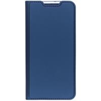 Telefoonhoesjes Slim Softcase Booktype voor de Samsung Galaxy A40 - Donkerblauw
