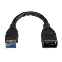 StarTech 6 inch SuperSpeed USB 3.0 Cable A to A Male to Female