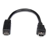 Kabel Micro USB Startech UUSBMUSBMF6          Micro USB A Micro USB B Zwart