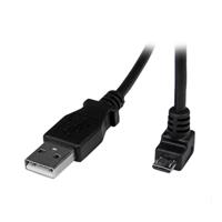 StarTech 2m Micro USB Cable - A to Down Angle Micro B