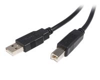 Kabel USB A naar USB B Startech USB2HAB3M            Zwart