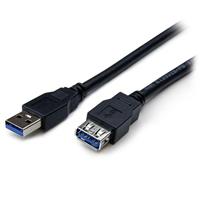 1m Black SuperSpeed USB 3.0 Extension Cable A to A - M/F