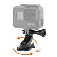 GP451 360-graden roterende J-type Base voor GoPro / Xiaoyi /SJ/ mijia en andere Sport camera's