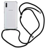 Backcover mit Band Schwarz für das Samsung Galaxy A70