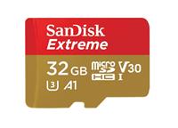 sandisk MicroSDHC DUO pack Extreme 32GB 100mb/s V30 A1