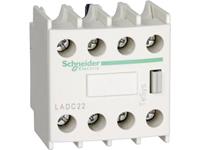 Schneider Electric LADC22 - Auxiliary contact block 2 NO/2 NC LADC22