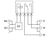 phoenixcontact Phoenix Contact PLC-RPT-110UC/21AU/RW Interfacerelais 10 stuk(s)