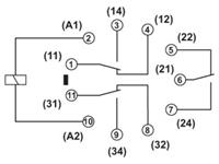 phoenixcontact Phoenix Contact REL-OR3/LDP-48DC/3X21 Industrieel relais 10 stuk(s)