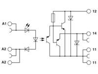 phoenixcontact Halbleiterrelais PLC-OPT- 24DC/ 48DC/500/W 10St.