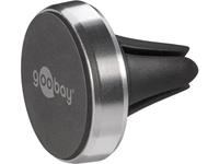 goobay Magnethalterungs-Set Universal im Slim Design Lüftungsgitter Handy-Kfz-Halterung Magnetbefes