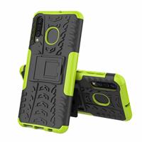 Case2go Samsung Galaxy A50 hoes - Schokbestendige Back Cover - Groen