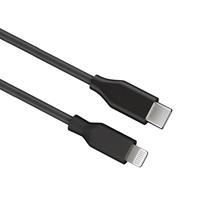 Goobay USB C naar Lightning kabel 0,5 meter zwart
