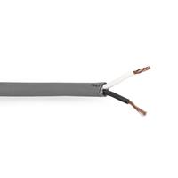 Nedis flexibele luidspreker kabel (CU koper) met mantel - 2x 1,50mm² / grijs - 100 meter