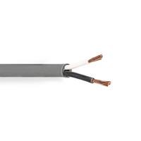 Nedis flexibele luidspreker kabel (CU koper) met mantel - 2x 2,50mm² / grijs - 100 meter