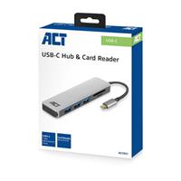 act USB-C Hub en card reader - AC7051