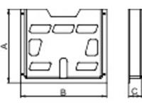 Schneider Electric NSYDPA44 - Wiring diagram pocket plastic NSYDPA44