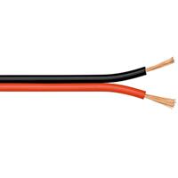 Nedis Luidspreker kabel (CU koper) - 2x 1,50mm² / rood/zwart - 25 meter