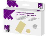 TRU Components Printplaat Zonder Cu-laag Hardpapier (l x b) 160 mm x 100 mm 35 Âµm Rastermaat 2.54 mm Inhoud 4 stuks