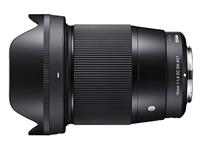 Sigma AF 16mm f/1.4 DC DN (Contemporary) voor Canon M-mount
