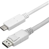 StarTech.com 3m USB-C auf DisplayPort Kabel - 4K 60Hz - Weiß