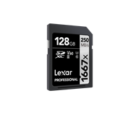 lexar SDXC Professional 128GB 1667x UHS-II