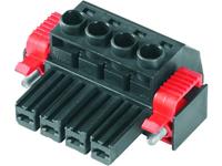 Weidmüller Buchsengehäuse-Kabel BV/SV Polzahl Gesamt 4 Rastermaß: 7.62mm 100St.