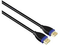 hama DisplayPort Anschlusskabel [1x DisplayPort Stecker - 1x DisplayPort Stecker] 1.80m Schwarz