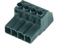 Weidmüller Stiftgehäuse-Platine BU/SU Polzahl Gesamt 4 Rastermaß: 7.62mm 100St.