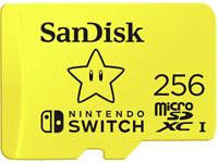 sandisk Extreme Nintendo Switchâ¢ microSDXC-kaart 256 GB UHS-I, UHS-Class 3 Geschikt voor Nintendo Switch