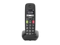 gigaset E290 Draadloze DECT-telefoon Compatibel voor hoorapparatuur, Handsfree, Babyfoon Zwart