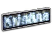 sertronics LED-naamplaatje Wit 44 x 11 pix (b x h x d) 93 x 30 x 6 mm