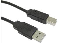 Arduino AG USB 2.0 Anschlusskabel [1x USB 2.0 Stecker A - 1x USB 2.0 Stecker B] 1.80m Schwarz