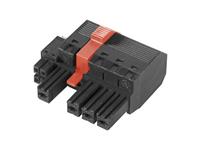 Weidmüller Buchsengehäuse-Kabel BV/SV Polzahl Gesamt 4 Rastermaß: 7.62mm 25St.