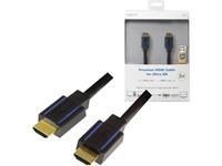 logilink HDMI Aansluitkabel [1x HDMI-stekker - 1x HDMI-stekker] 5 m Zwart