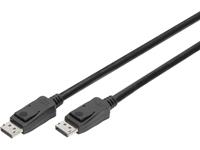 digitus DisplayPort Anschlusskabel [1x DisplayPort Stecker - 1x DisplayPort Stecker] 5.00m Schwarz