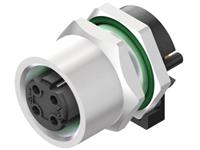 Weidmüller 2424230000 Sensor/actuator connector, niet geassembleerd M12 Aantal polen: 4 Bus, inbouw 10 stuk(s)