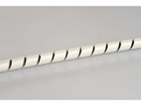 hellermanntyton SBPEFR9-PE-FR-WH (30) Spiralschlauch Weiß 30m