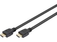 digitus HDMI Anschlusskabel [1x HDMI-Stecker - 1x HDMI-Stecker] 1.00m Schwarz