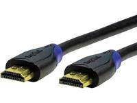 logilink HDMI Aansluitkabel [1x HDMI-stekker - 1x HDMI-stekker] 2 m Zwart
