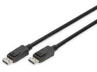 digitus DisplayPort Aansluitkabel [1x DisplayPort stekker - 1x DisplayPort stekker] 2 m Zwart