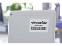 hellermanntyton TAG169LA4-1101-WH-1101-WH Etikett für Laserbedruckung