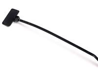HellermannTyton 111-81910 IT18FL-PA66-BK Kabelmarkering met kabelbinder Montagemethode: Kabelbinder Markeringsvlak: 20.50 x 9 mm Zwart 100 stuk(s)