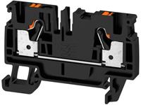 Weidmüller Durchgangsklemme A2C 4 BK Schwarz 100St.